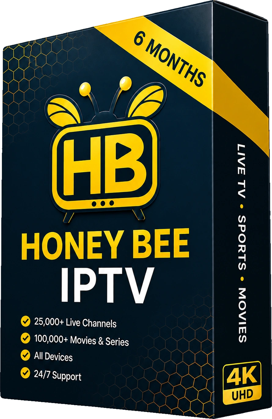 Honey Bee IPTV 6 Months subscription package